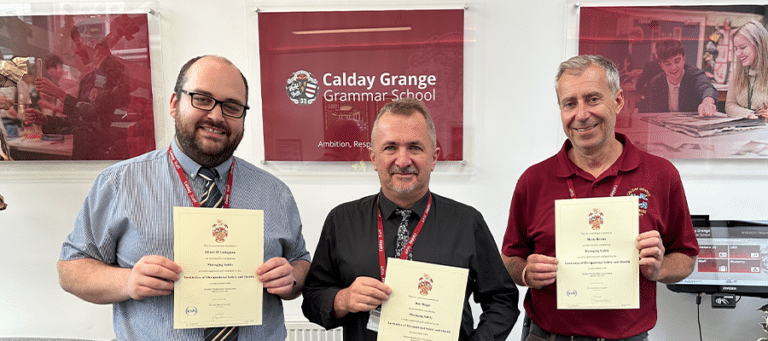 More Staff Achieve IOSH Qualification